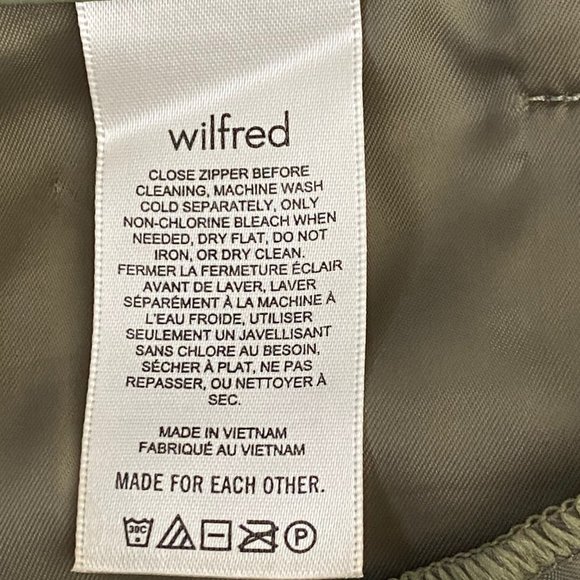 Wilfred Melina Vegan Leather Pant Sage Frost - Picture 14 of 14